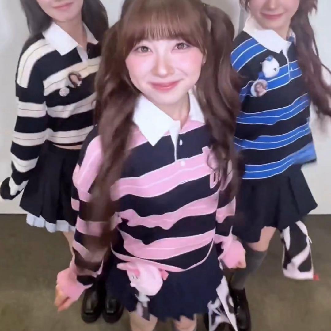 限定品】NiziU LIVE ストライプシャツ MIIHI ミイヒ Mサイズ - メルカリ