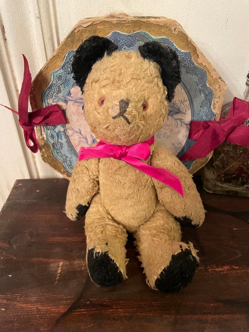 アンティークベア　イギリス　スーティー ヴィンテージ スーティーベア - アンティークとテディベアの店 Parade