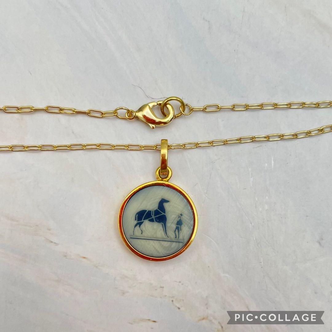 HERMES エルメス コロゾ ペンダント トップ チャーム ネックレストップ