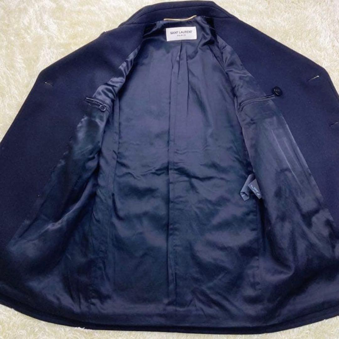 美品！ エディ期 サンローラン 2015年製 ピーコート ブラック 36サイズ