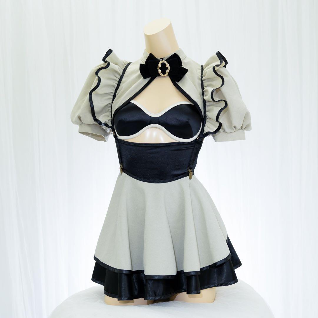 M企画 コスプレ メイド服 フェティッシュメイドカフェ リボンAタイプ