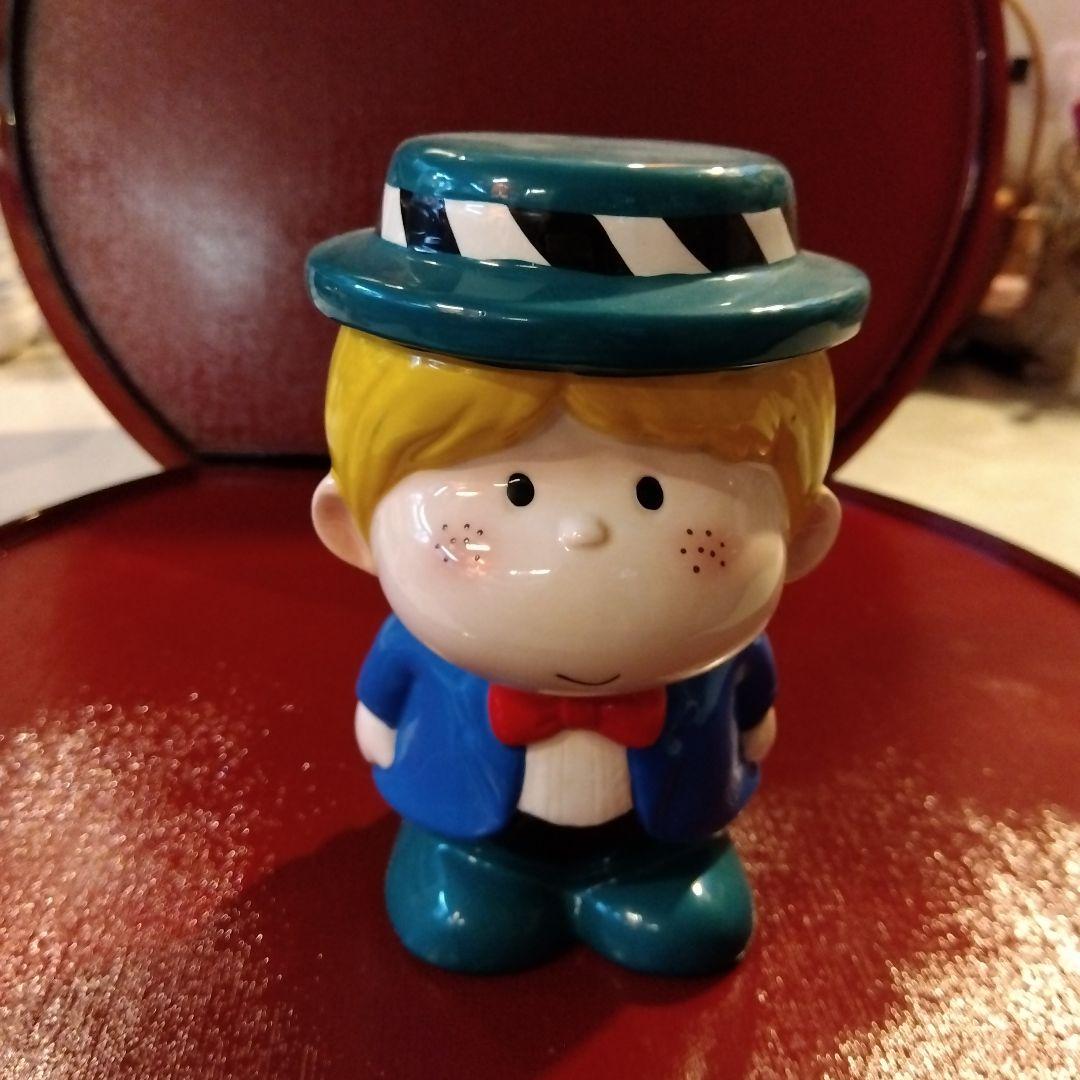 水森亜土 男の子と女の子の貯金箱セット