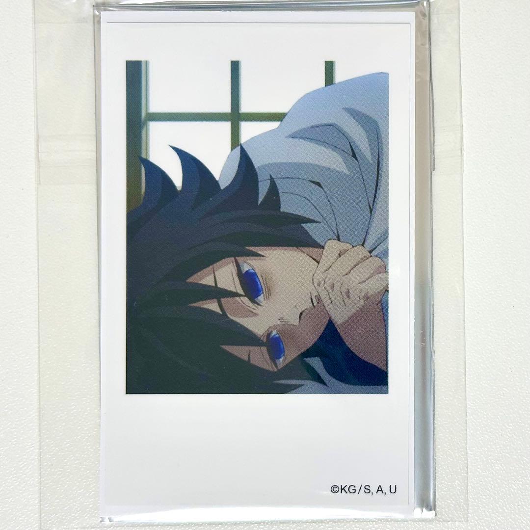 鬼滅の刃 冨岡義勇 チェキ風ブロマイド 柱カフェ 寝不足 - メルカリ