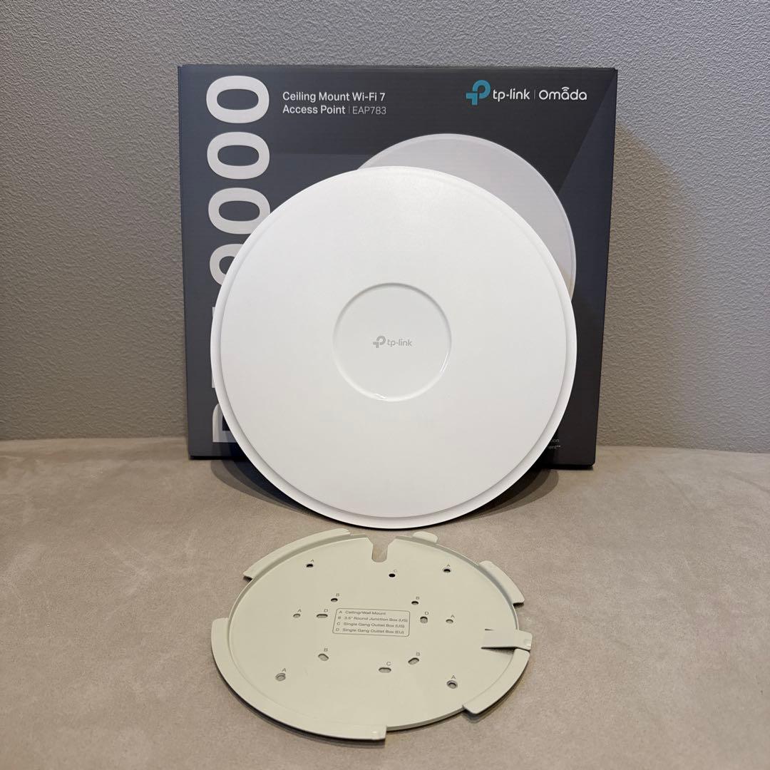 EAP783 BE19000 Wi-Fi 7 アクセスポイント EAP783 | BE19000 Ceiling Mount Tri-Band Wi-Fi 7 Access Point | TP
