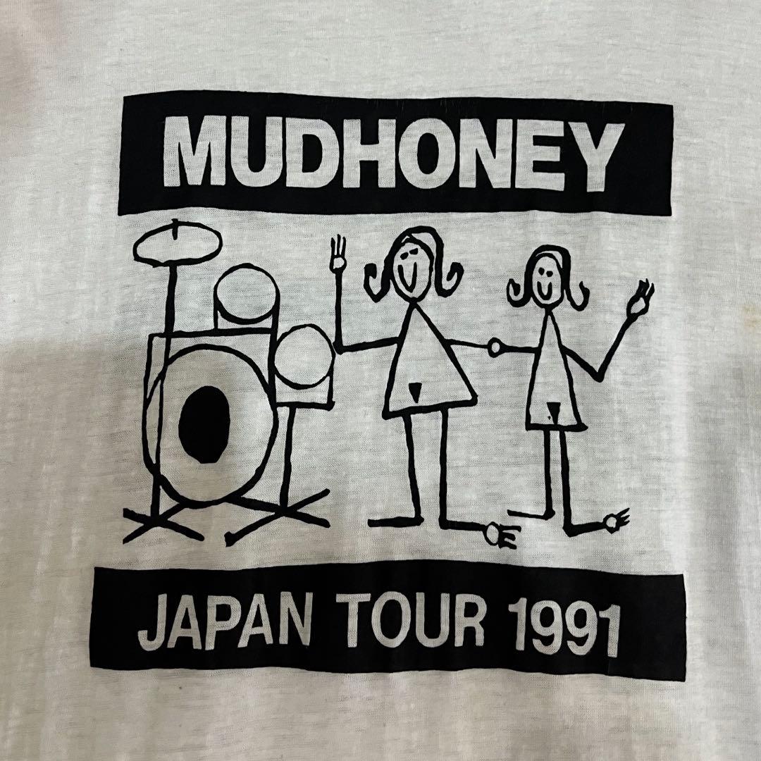 MUDHONEY 1991年初来日ライブTシャツ Lサイズ 難あり - メルカリ