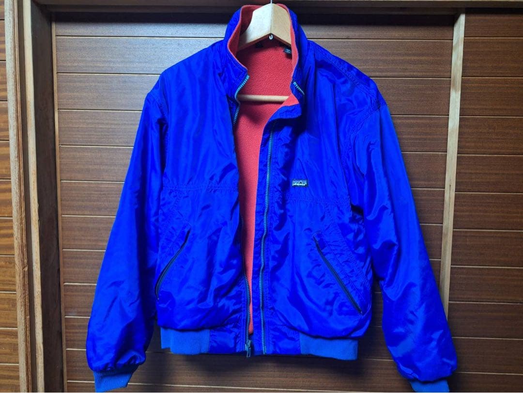 パタゴニアpatagonia シェルドシンチラジャケット 80年代 USA製 80s USA製 patagoniaパタゴニア シェルドシンチラ フリースライナー