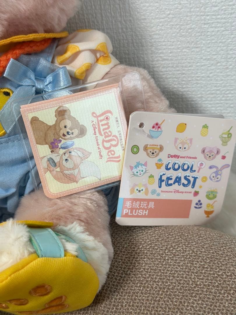 お顔厳選 上海ディズニー 2022夏 リーナベル ぬいぐるみss