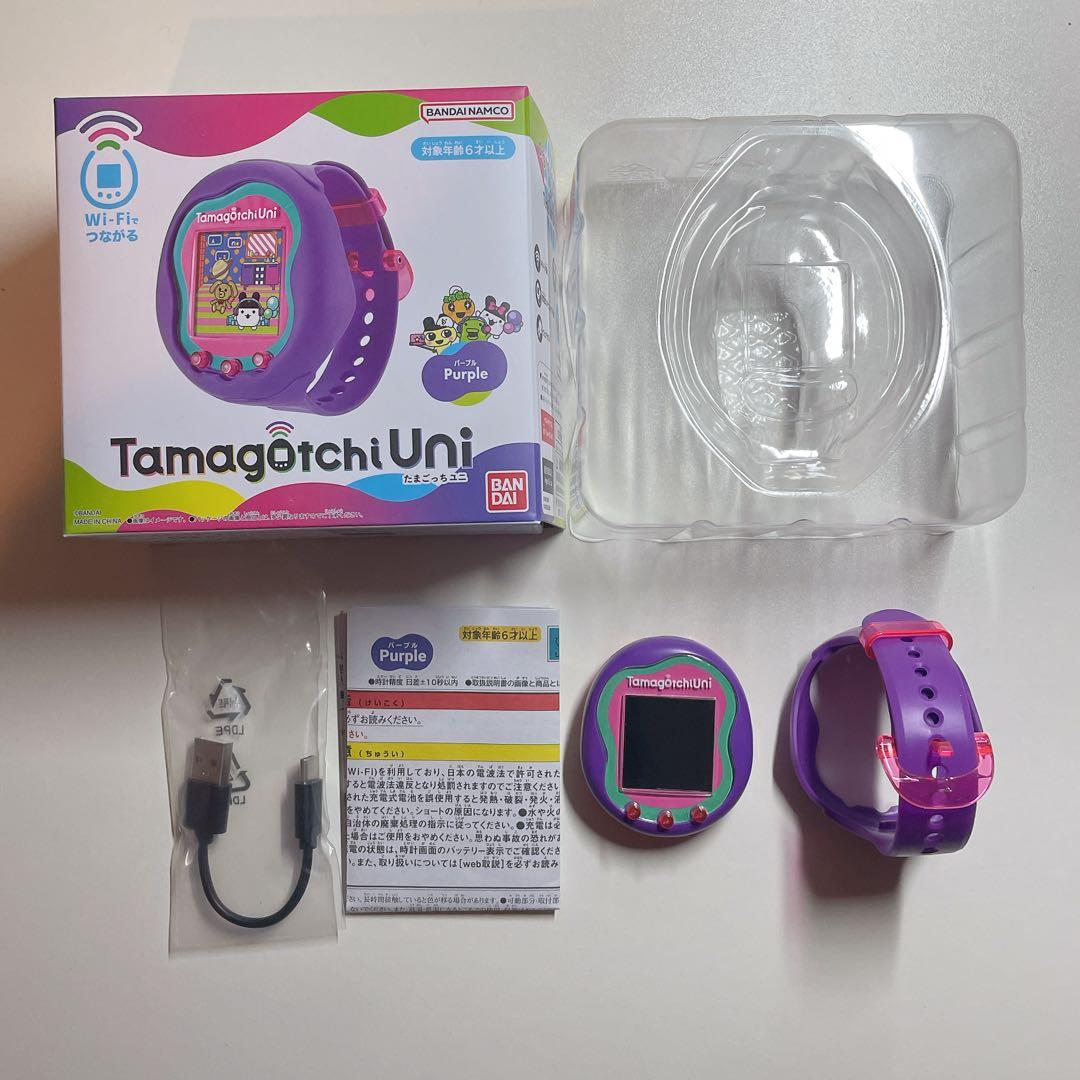 たまごっちユニ Tamagotchi Uni パープル 購入特典付き】Tamagotchi Uni Purple（たまごっち ユニ パープル