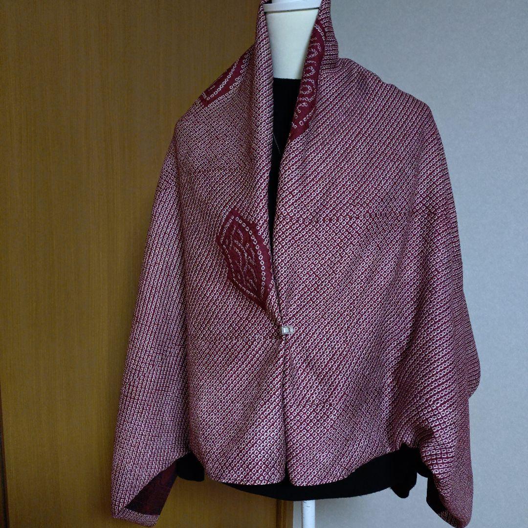 モ*ミ様 【着物リメイク】大判モモンガコート リバーシブル 3way 和洋