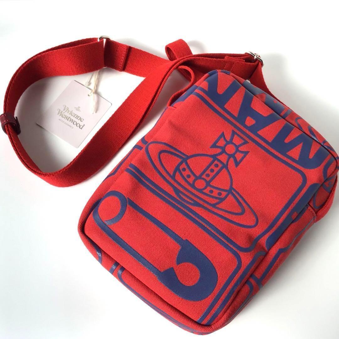 新品 ヴィヴィアンウエストウッド ショルダーバッグ レッド niko∞2525