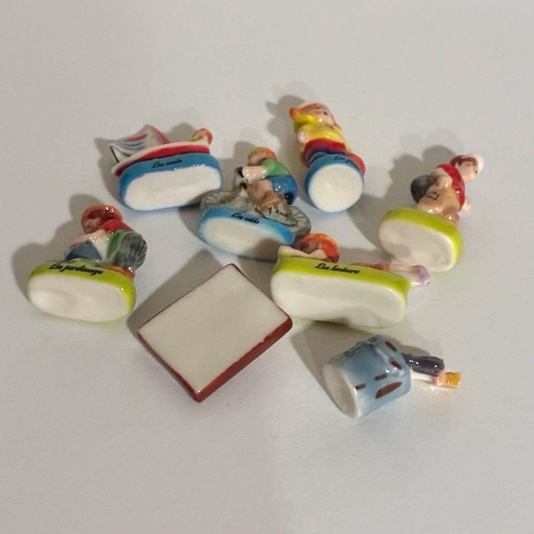 私の趣味 フェーブ ヴィンテージ フランス 陶器 ミニチュア 自転車