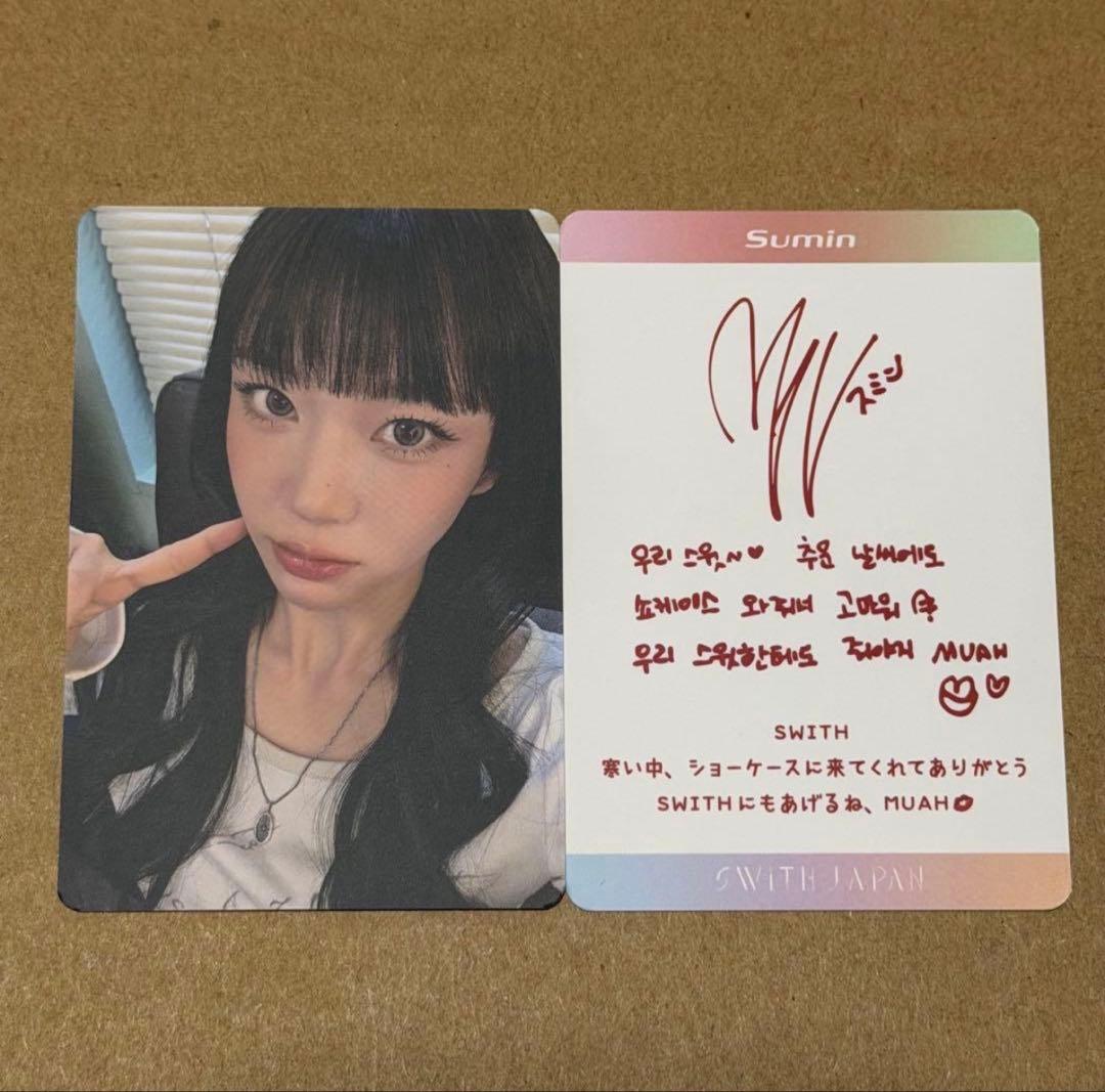 スミン トレカ FC showcase 横浜 STAYC 3 - メルカリ