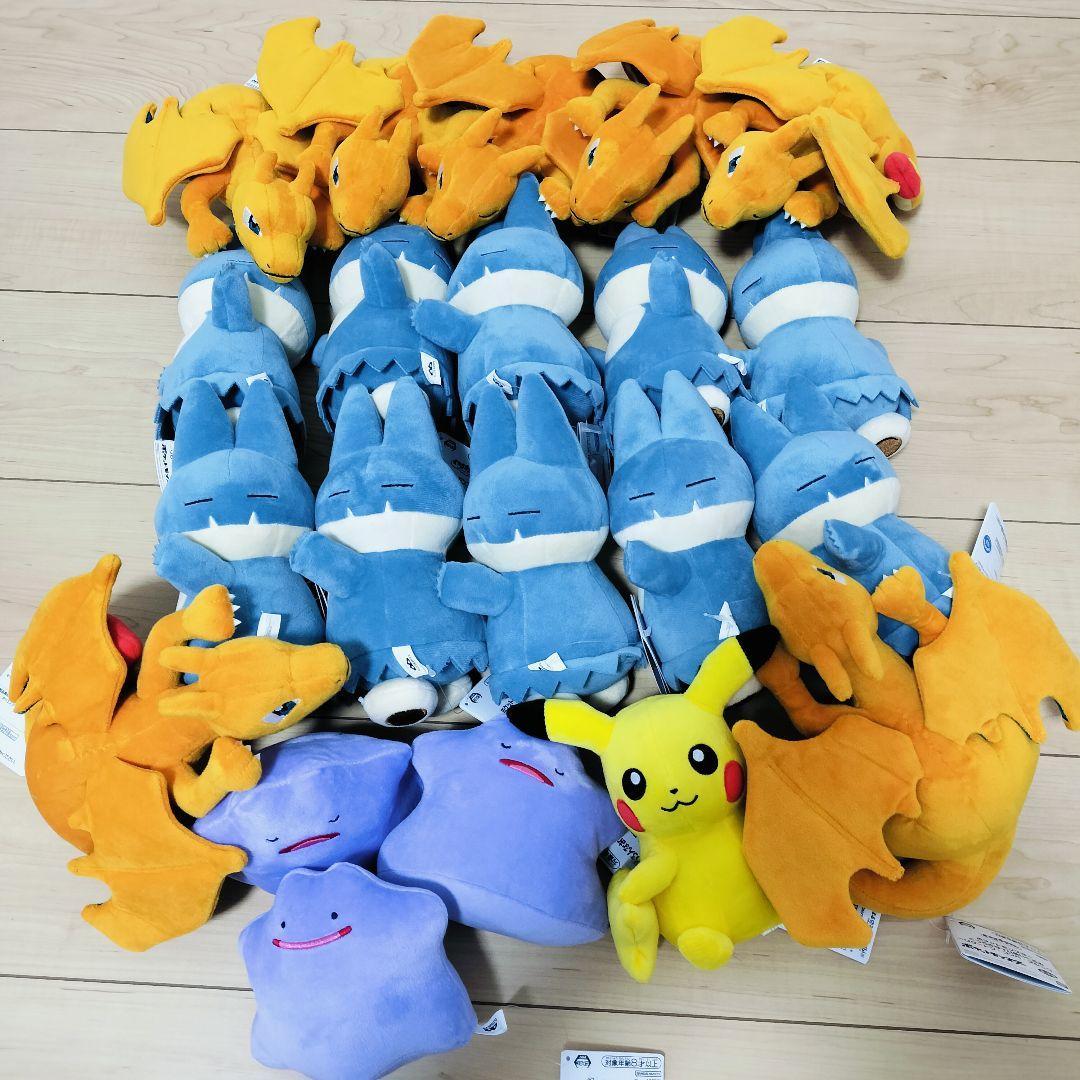 9個セット】 ポケットモンスター ポケモン ぬいぐるみ まとめ売り