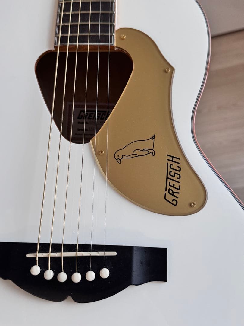 GRETSCH G5021 WPE WHT ハードケース付 エレアコ アコギ 白 - メルカリ