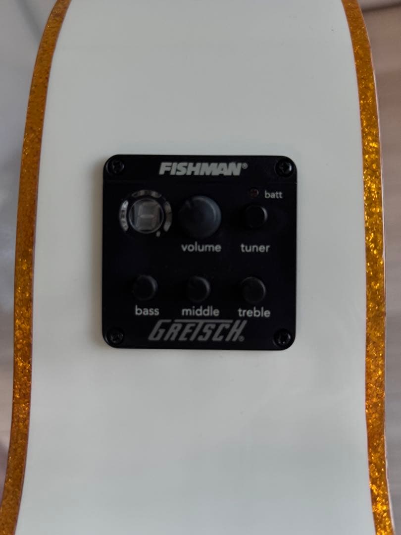 GRETSCH G5021 WPE WHT ハードケース付 エレアコ アコギ 白 - メルカリ