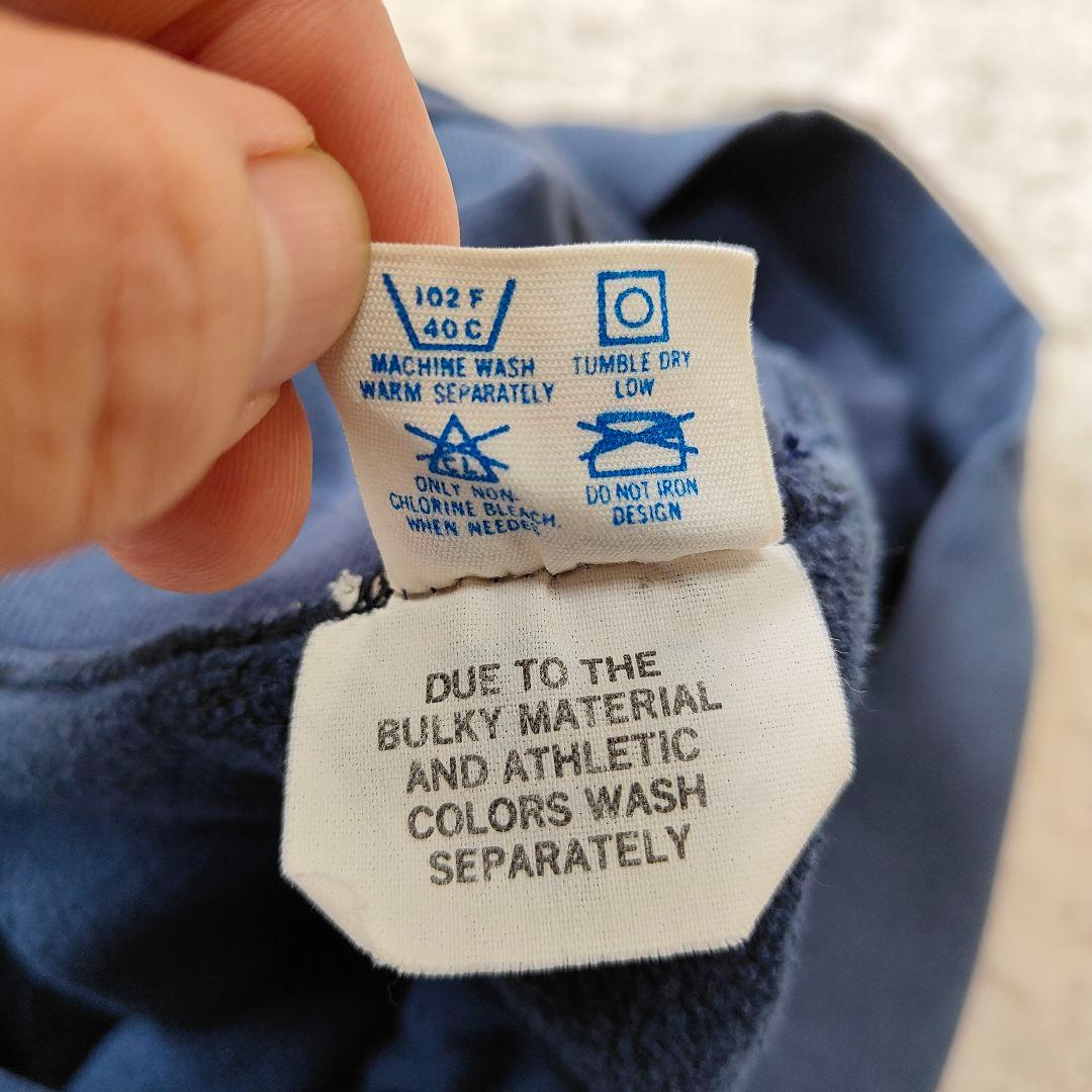 チャンピオン リバースウィーブ ネイビー 目あり 80s USA製 - メルカリ