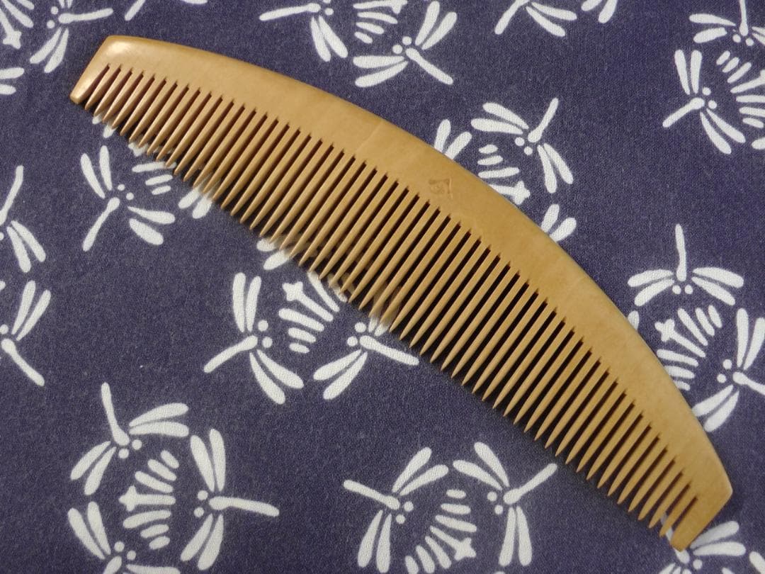 山半京都二十三やつげ櫛薩摩つげ櫛