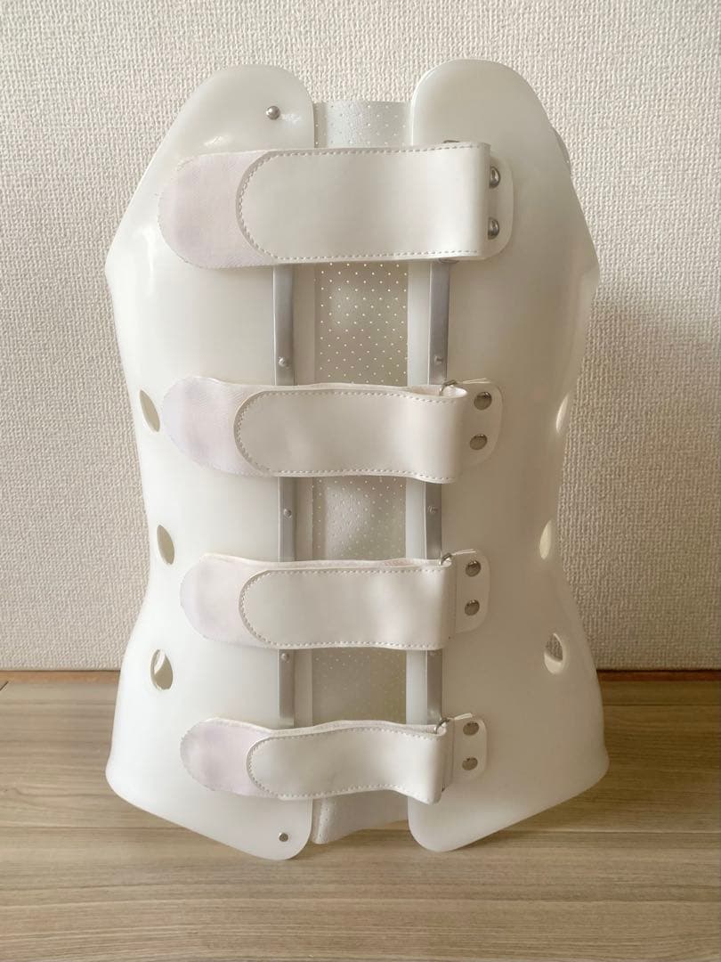 医療用】腰痛 胸椎圧迫骨折 硬性コルセット プラスチック製調整可能