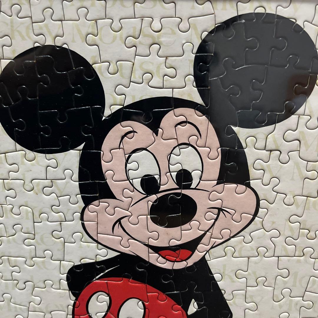 Disney ディズニー ミッキー パズル レトロ 昭和 完成品 - メルカリ