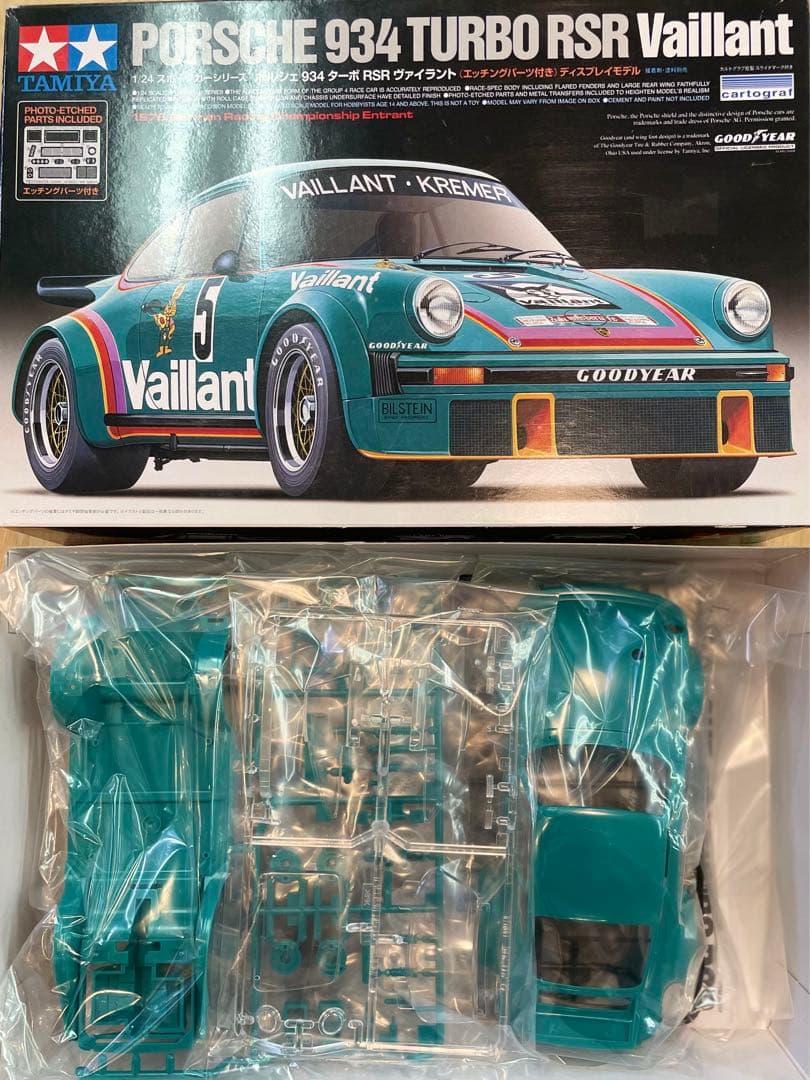 未組立】タミヤ 1/24 ポルシェ 934 ターボ RSR ヴァイラント - メルカリ