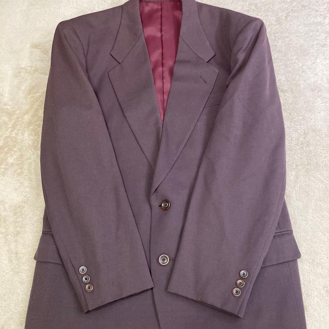 ヴィンテージスーツ 2B ボルドー ブラウン Lサイズ 菅田将暉 古着