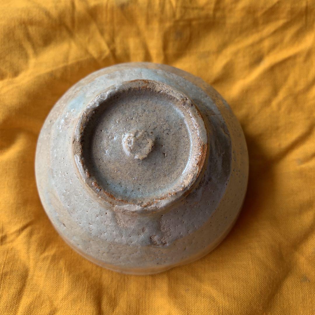 お値下げ！　吉田喜彦　粉引輪花盃　ぐい呑　共箱付き　おちょこ