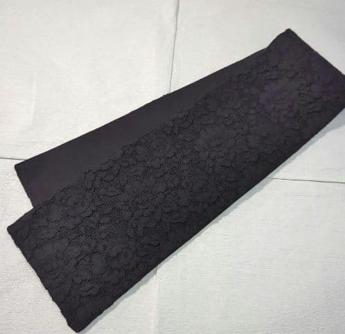 帯ベルト No.1863 黒レース×黒 和洋折衷コーデにも - メルカリ