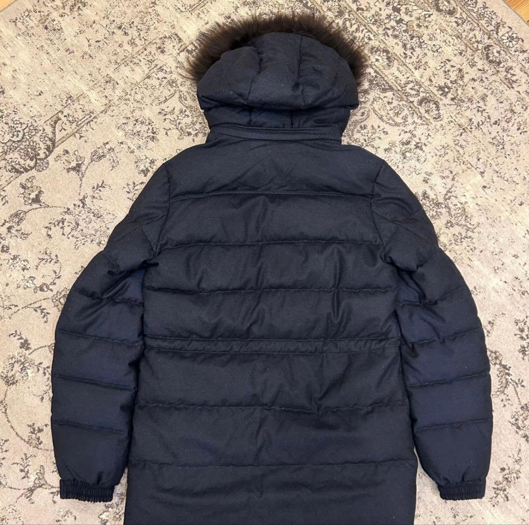 ☆タトラス/TATRAS/BIONDI/カシミヤダウン/ファー/ネイビー/02M - メルカリ