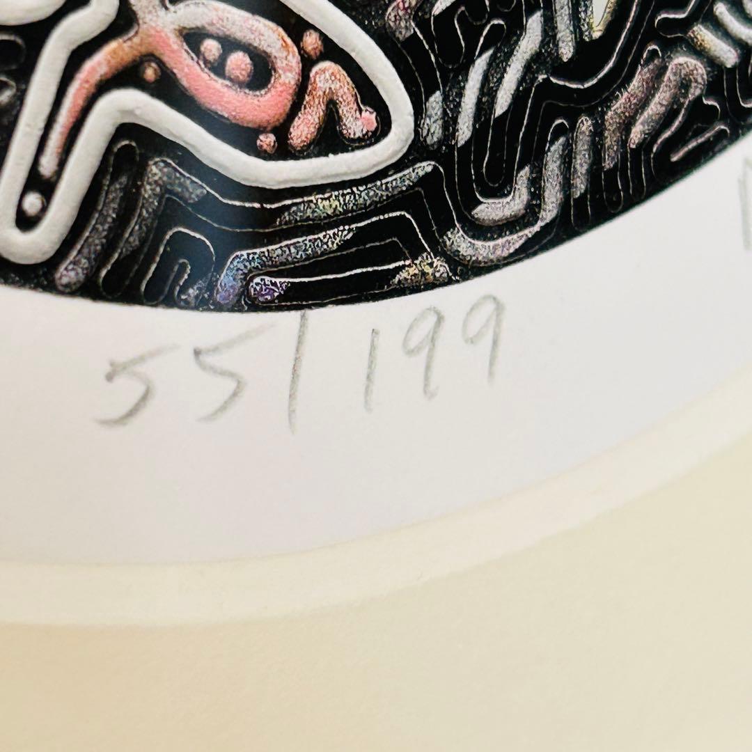 アンディ・レイキ「エンジェル502」中古 アート⭐︎シリアルNO 55/199