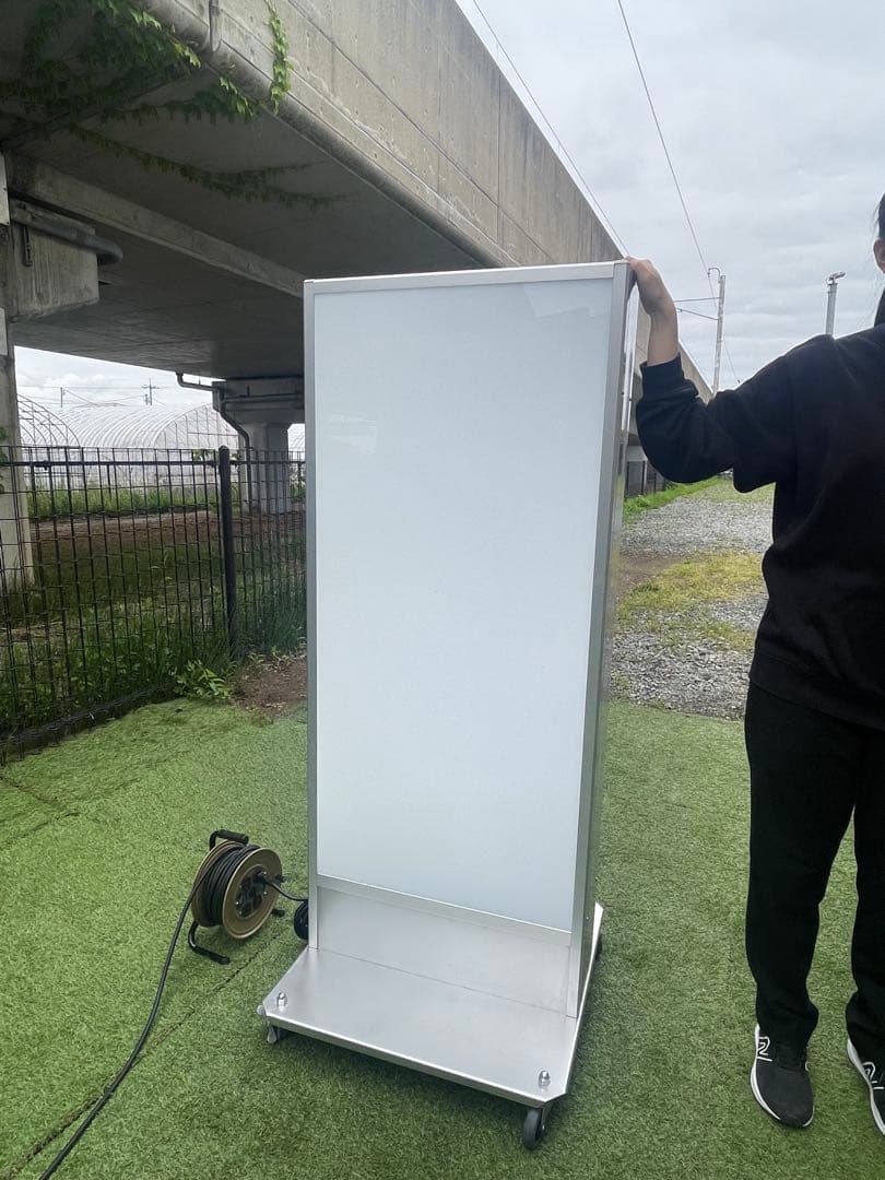 ◇電飾スタンド看板◇電飾看板◇電飾立て看板 電飾スタンド看板】LED電飾矢印スタンド看板 TY-24 ブラック | 看板の