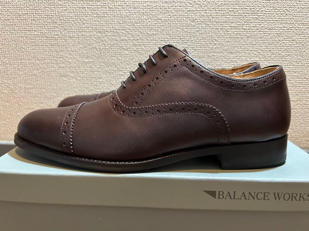 革靴 25.5cm バランスワークスクラシック　ムーンスター