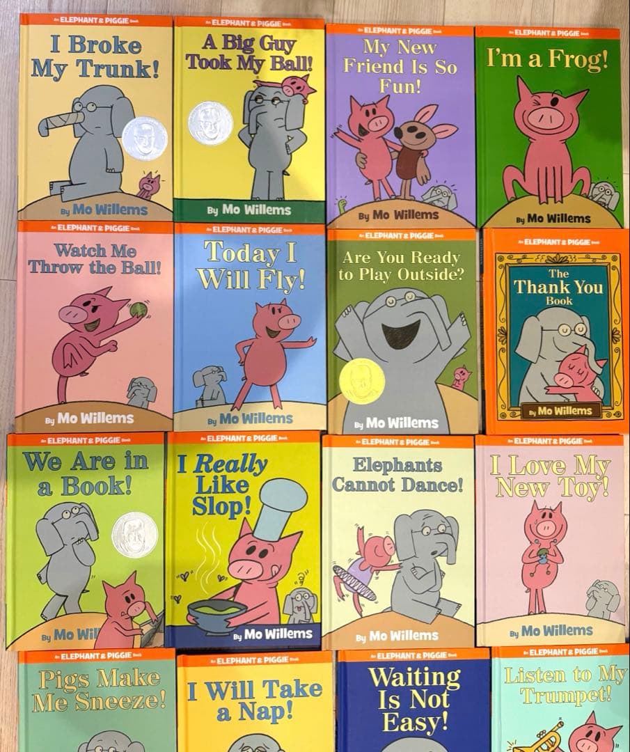 【Mo Willems】Elephant & Piggieシリーズ英語原作23冊 Mo Willems】Elephant & Piggieシリーズ英語原作23冊 - メルカリ