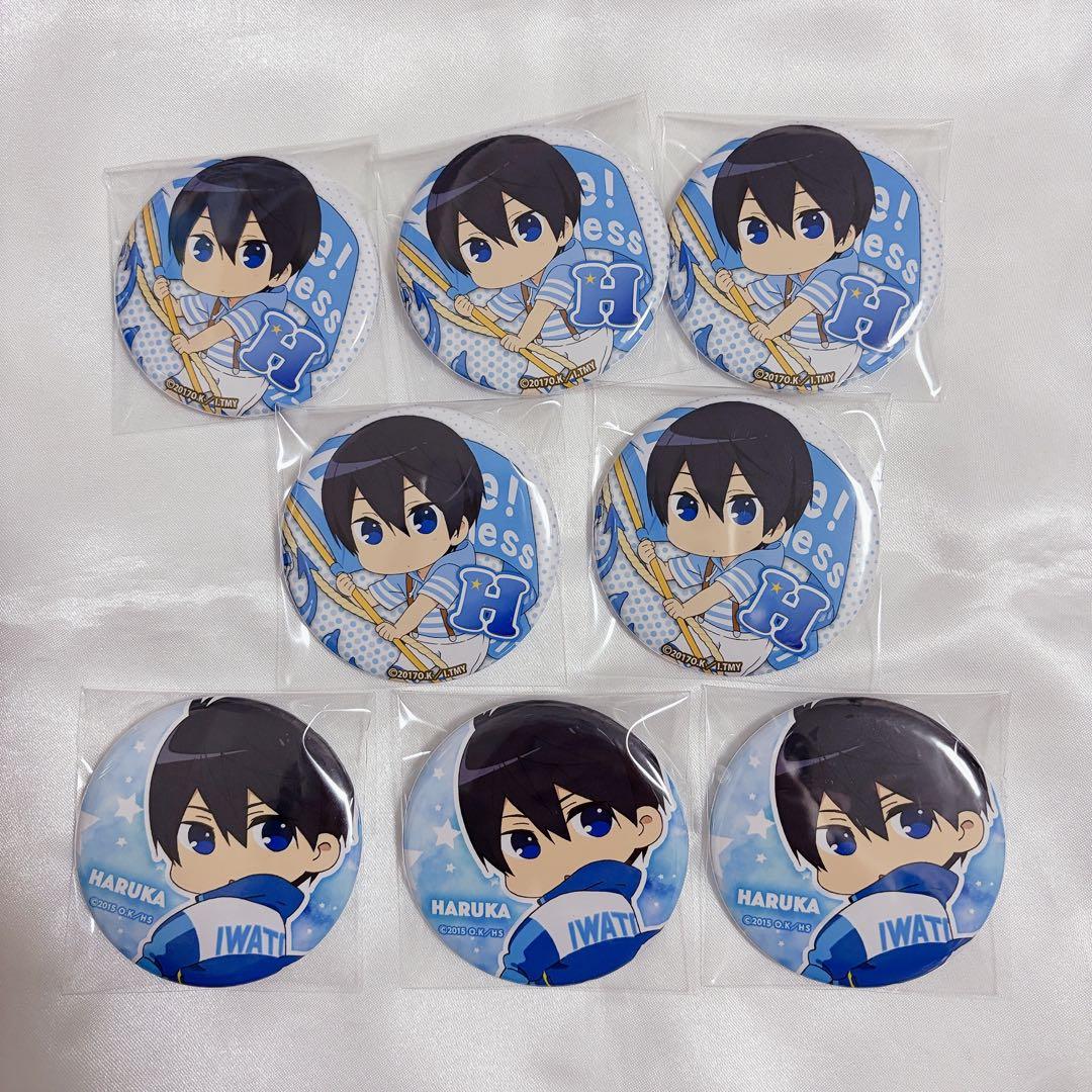 Free! 七瀬遙 缶バッジ まとめ セット - メルカリ