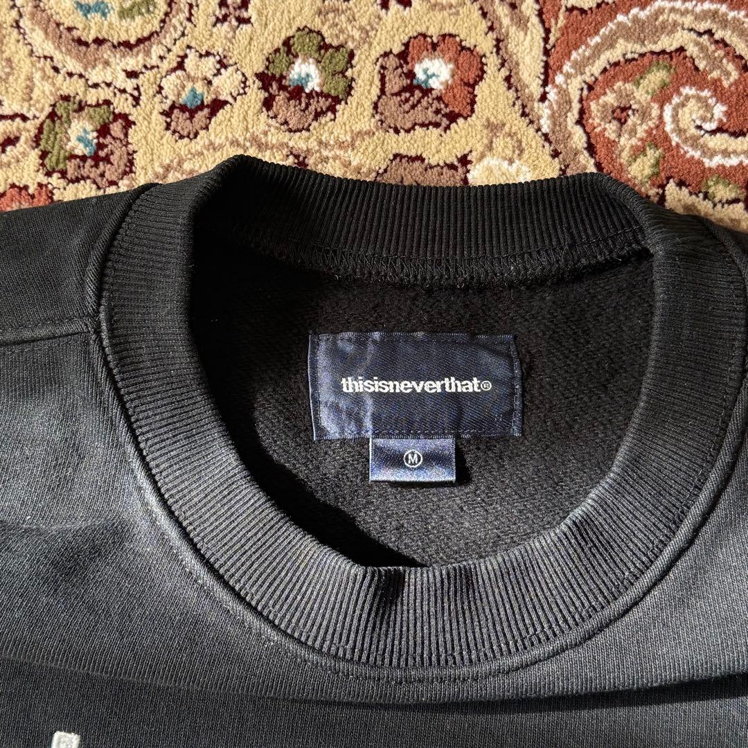 定番】thisisneverthat ロゴスウェット 韓国ストリート 裏起毛 - メルカリ