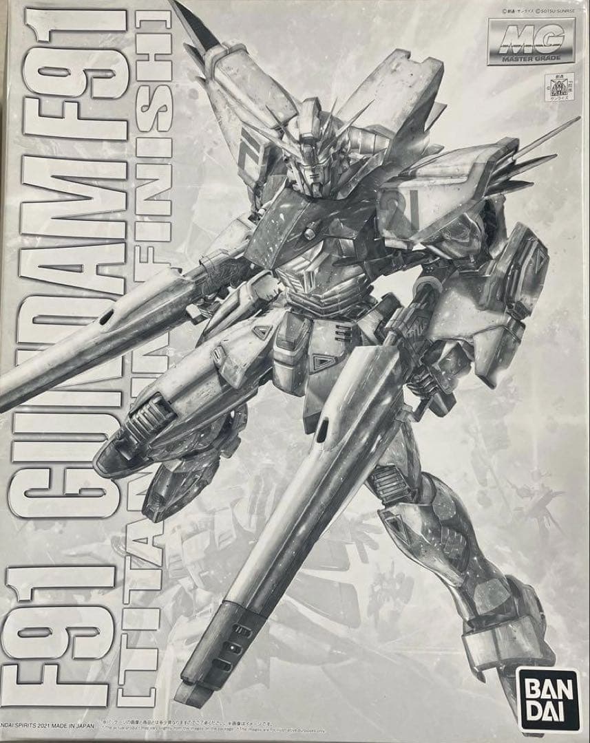 MG ガンダムF91 チタニウムフィニッシュ MG 1/100 ガンダムF91 Ver．2．0［チタニウムフィニッシュ