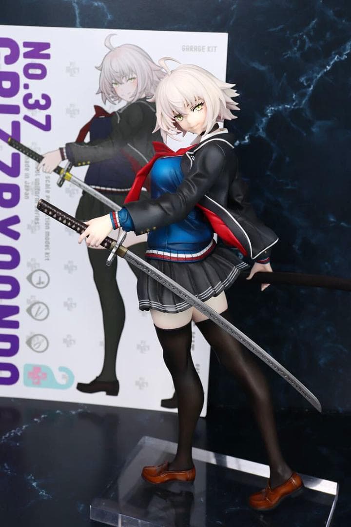 【正規】グリズリーパンダ　ジャンヌダルク オルタ 完成 ガレージキット FGO FGOジャンヌ・ダルク オルタ ガレージキット完成🎨 原型:グリズリー