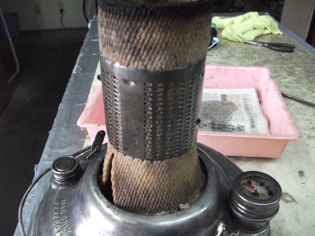 パーフェクションストーブ ・バーラーNo500タンク部品一部、合作の一式