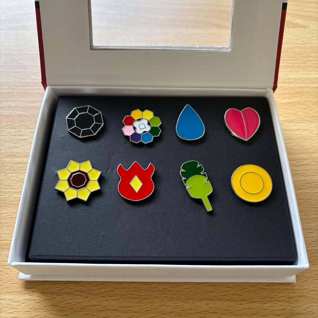 ポケモン☆ジムバッジ☆カントー地方☆8点セット - メルカリ