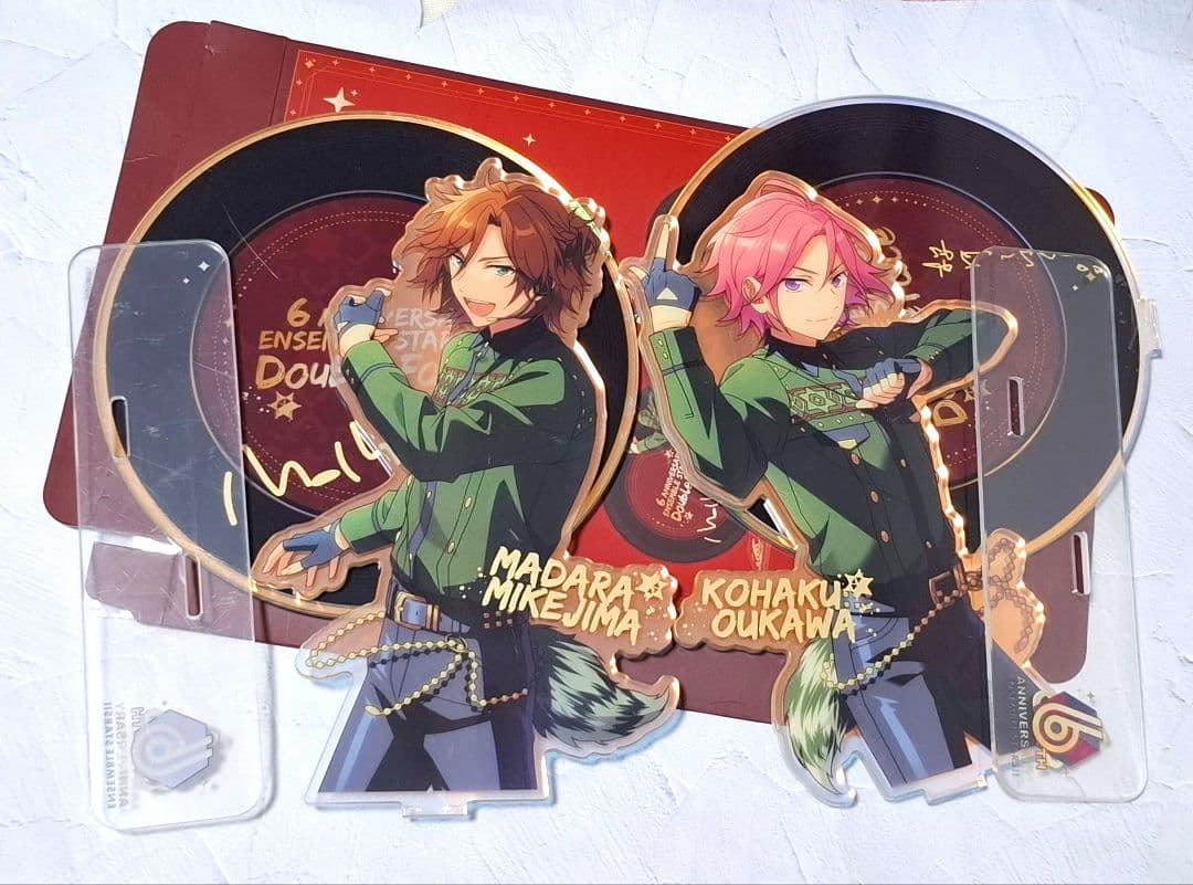 あんスタ 三毛縞斑 桜河こはく 中国 群星アクスタ 6周年 DoubleFace