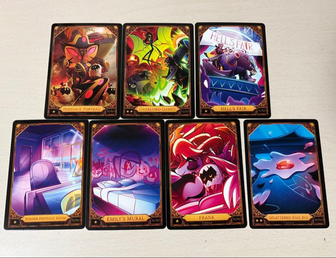 ハズビンホテルシーズン2トレーディングカード7枚セット - メルカリ