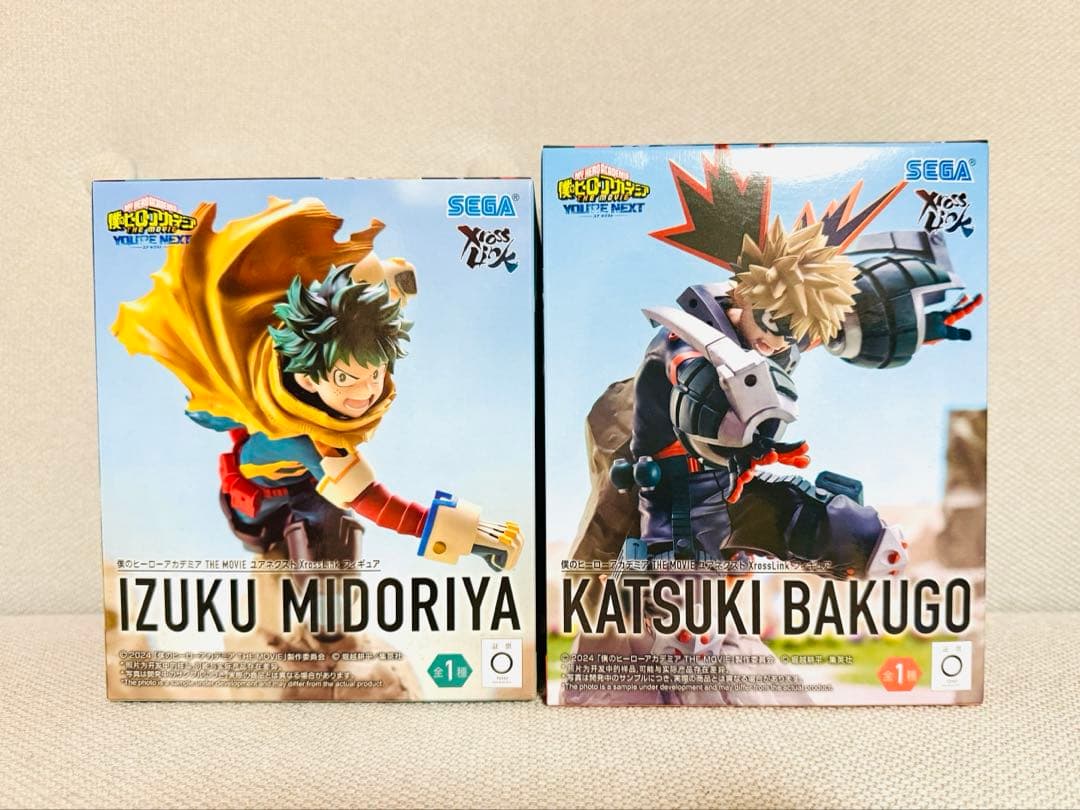 ヒロアカ XrossLink フィギュア 緑谷出久 爆豪勝己 2体セット - メルカリ