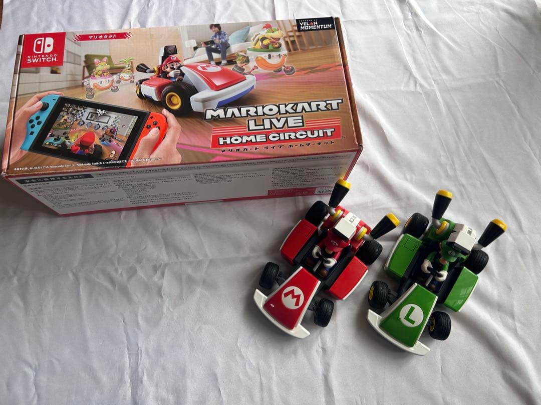 マリオカートライブ ホームサーキット マリオ ルイージセット - メルカリ