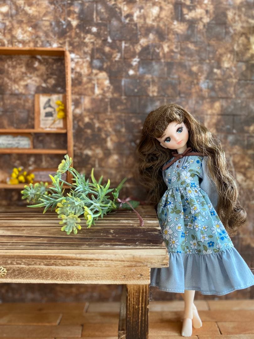 作品例2ドールハウス 背景ボード リカちゃんキャッスル ブライス