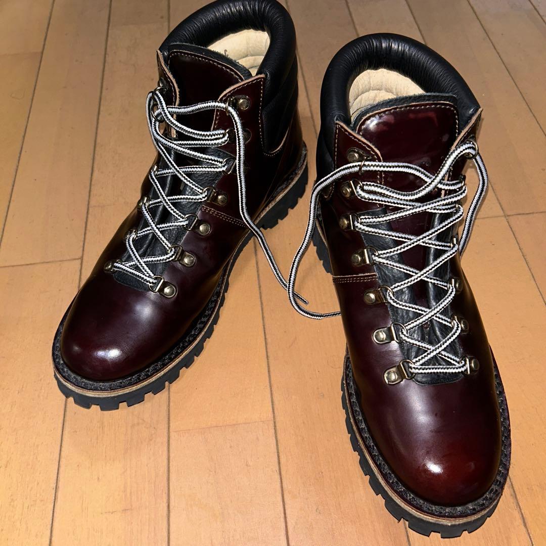 超美品 コードバン CEBOマウンテンブーツ セボ 108 092115 42 - メルカリ