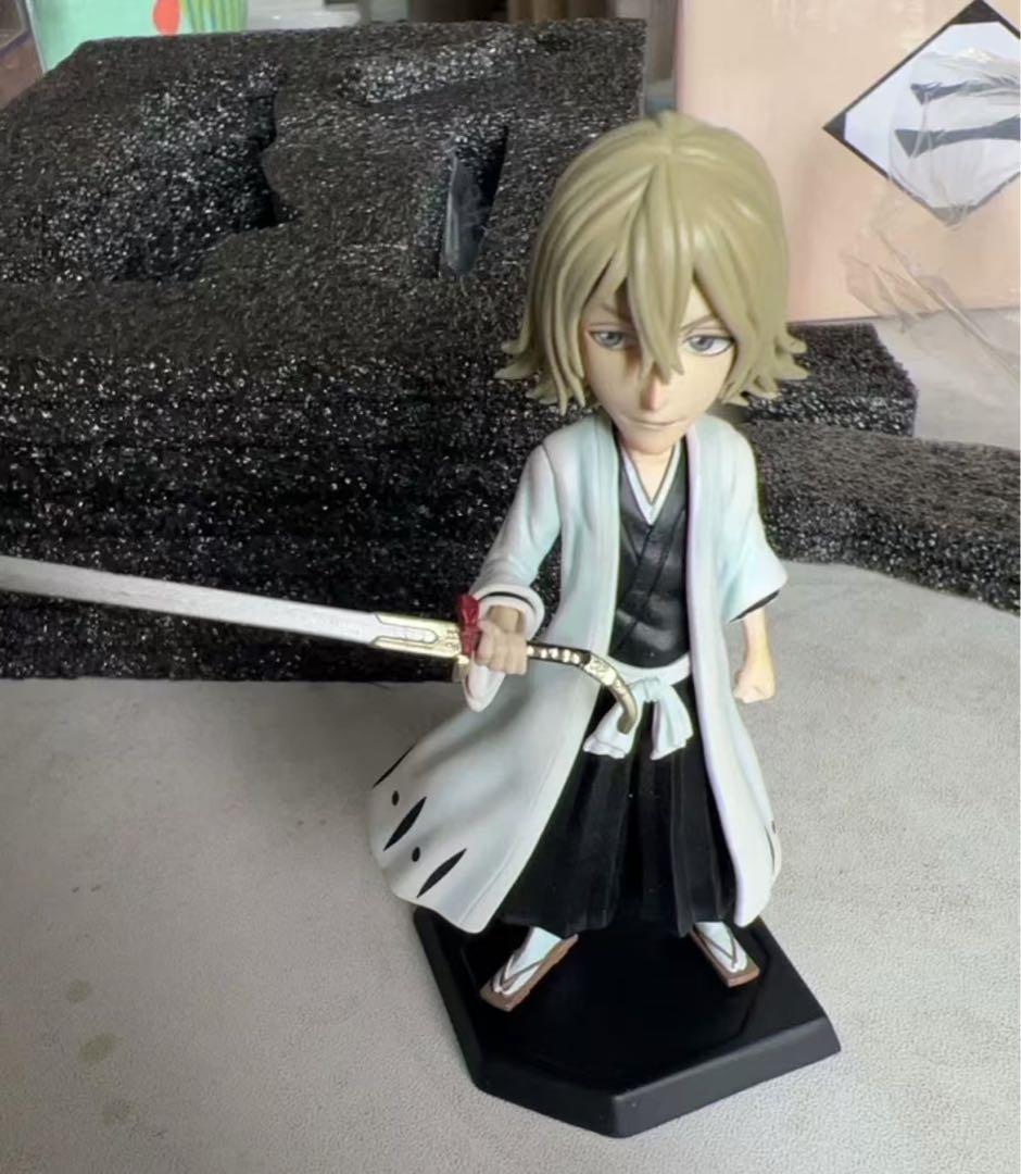 BLEACH 浦原喜助 四楓院夜一 ガレージキット ガレキ スタチュー③