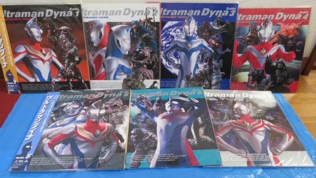 ２*号様 ウルトラマンダイナ　ＬＤ単品セル全７巻セット販売 DXウルトラディメンションカード07 ウルトラマンダイナセット