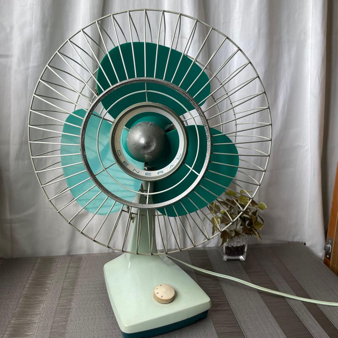 ★動作品 レトロ 扇風機 CENERAL ゼネラル 30cm 3枚羽根 ☆動作品 レトロ 扇風機 CENERAL ゼネラル 30cm 3枚羽根 ☆動作品