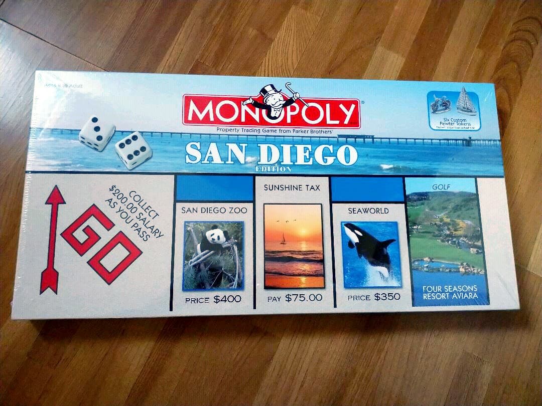 モノポリー　サンディエゴエディション　新品未開封 Make Up Co., Ltd. / NISSAN Fairlady Z “Version ST” 2025