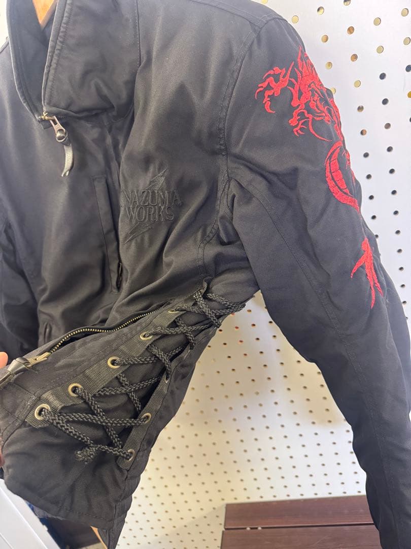 希少INAZUMA WORKS バイクジャケット Airfish M - メルカリ