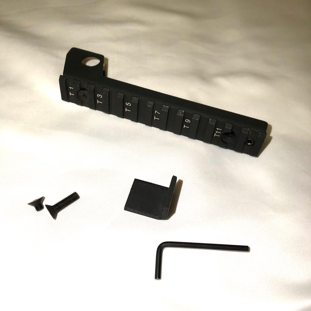 超希少P-90タクティカルマウントベース ブラック - メルカリ